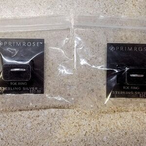 2 Primrose Toe Rings Selling As A Pair